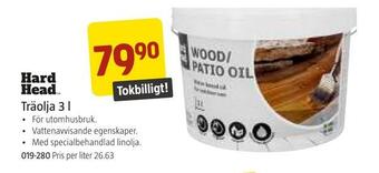 Jula Träolja 3 l erbjuda