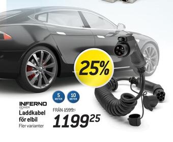 thansen Laddkabel för elbil erbjuda