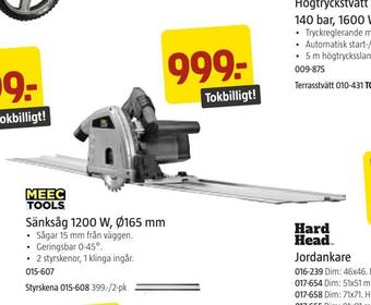 Jula Sänksåg 1200 w, ø165 mm erbjuda