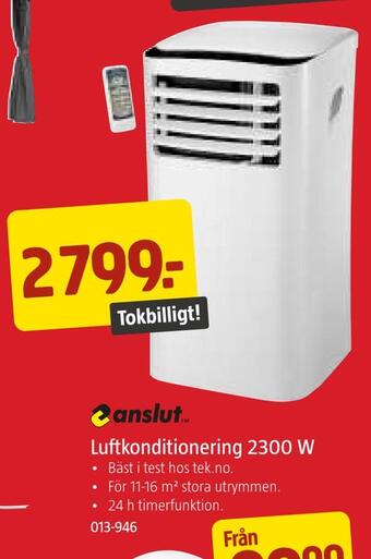 Jula Luftkonditionering 2300 w erbjuda