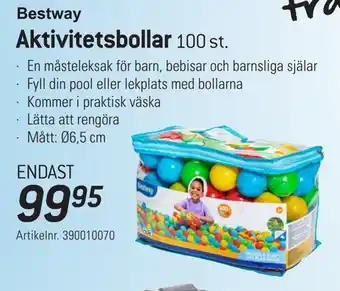 thansen Aktivitetsbollar 100 st erbjuda