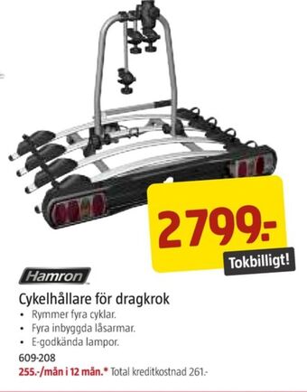 Jula Hamron cykelhållare erbjuda