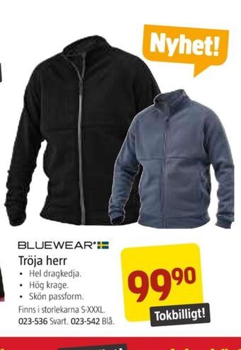 Jula Bluewear arbetsjackor erbjuda