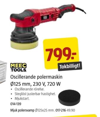 Jula Meec tools polermaskin erbjuda