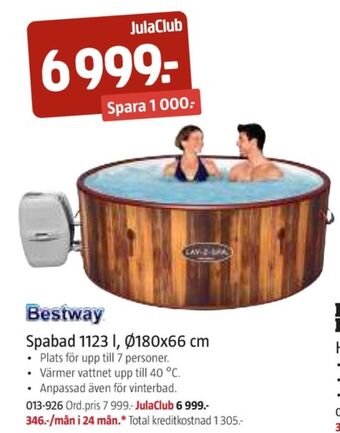 Jula Bestway utespa erbjuda