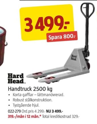 Jula Hard head pallvagn erbjuda