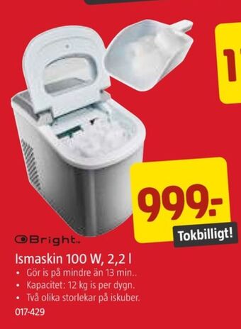 Jula Bright ismaskin erbjuda