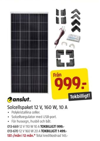 Jula Anslut solcellsanläggning erbjuda