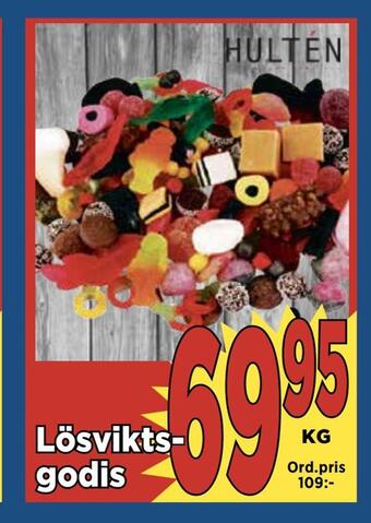 Supergrossen Lösvikts godis erbjuda