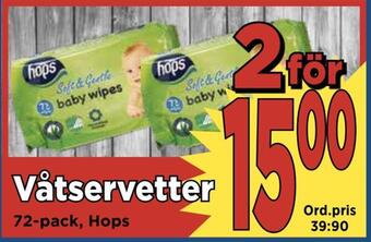 Supergrossen Våtservetter erbjuda