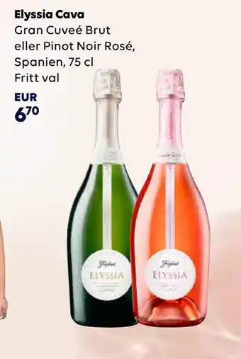 Border Shop Elyssia cava erbjuda