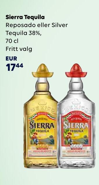 Border Shop Sierra tequila erbjuda