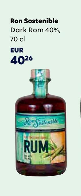 Border Shop Ron sostenible erbjuda