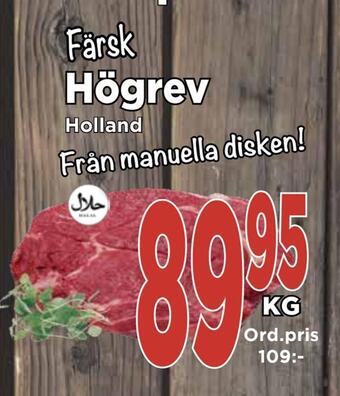 Supergrossen Högrev erbjuda