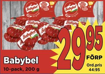 Supergrossen Babybel erbjuda