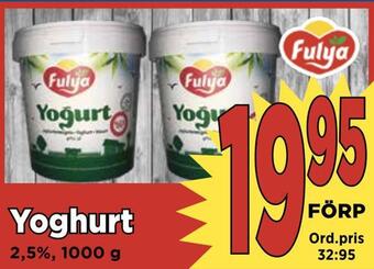 Supergrossen Yoghurt erbjuda