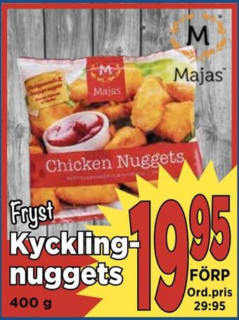 Supergrossen Kycklingnuggets erbjuda