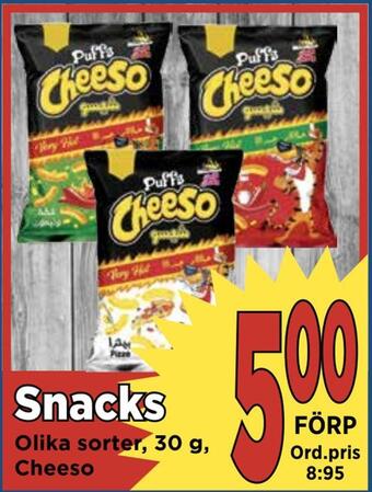 Supergrossen Snacks erbjuda