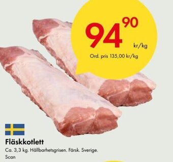 Snabbgross Fläskkotlett erbjuda