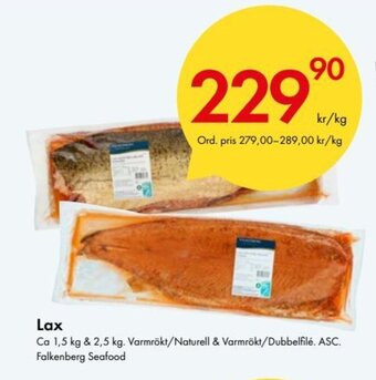 Snabbgross Lax erbjuda