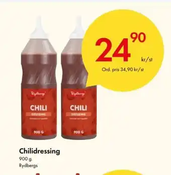 Snabbgross Chilidressing Rydbergs erbjuda