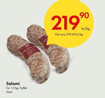 Snabbgross Salami erbjuda