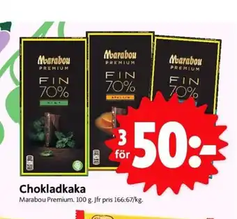 ICA Nära Chokladkaka Marabou erbjuda