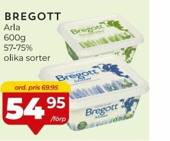 Matrix Butikerna BREGOTT Arla erbjuda