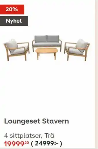 Loungeset Stavern