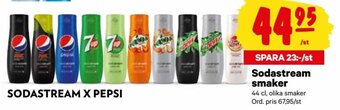 City Gross Sodastream smaker erbjuda