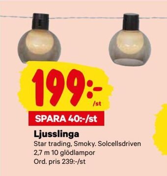 City Gross Ljusslinga erbjuda