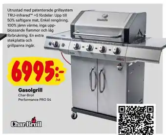 City Gross Gasolgrill Char-Broil Performance PRO S4 erbjuda