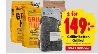 City Gross Grillbriketter, Grillkol erbjuda