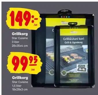 City Gross Grillkorg Star Cuisine erbjuda