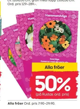 Alla fröer