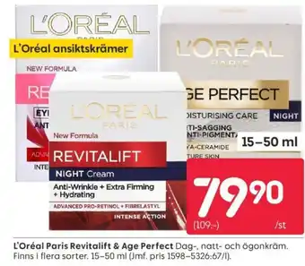 L'Oréal Paris Revitalift & Age Perfect