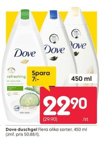 Rusta Dove duschgel erbjuda