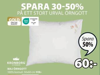 JYSK Maj örngott erbjuda