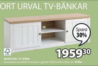 JYSK Markskel tv-bänk erbjuda