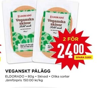 Willys VEGANSKT PÅLÄGG erbjuda