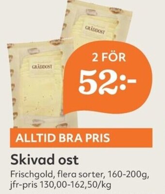 Hemköp Skivad ost erbjuda