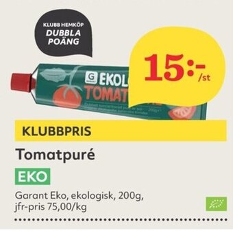 Hemköp Tomatpuré erbjuda