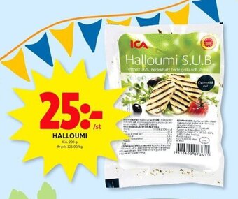 ICA Kvantum HALLOUMI erbjuda