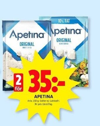 ICA Kvantum APETINA erbjuda