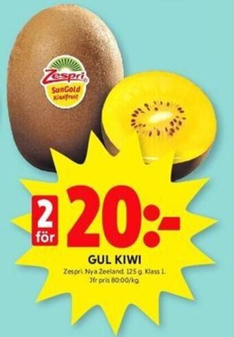 ICA Kvantum GUL KIWI erbjuda