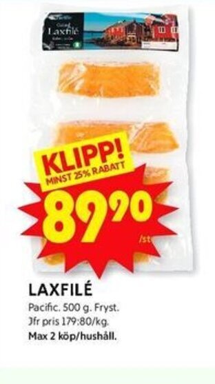 ICA Kvantum LAXFILÉ erbjuda