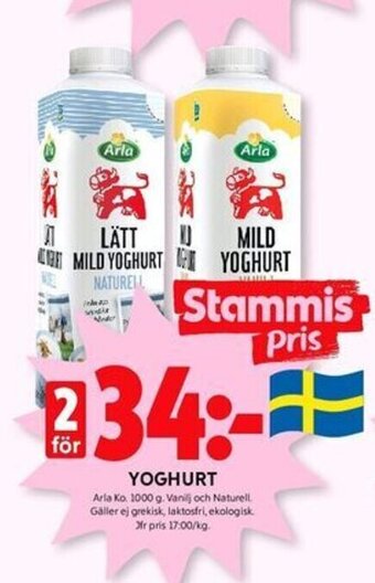 ICA Kvantum YOGHURT erbjuda