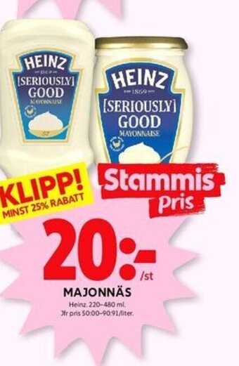 ICA Kvantum MAJONNÄS erbjuda