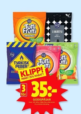 ICA Kvantum GODISPÅSAR erbjuda