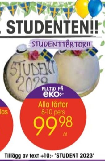EKO Eko butiksbakat kaffebröd erbjuda